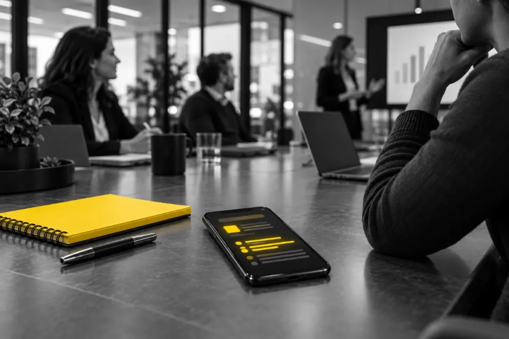 AI-assistent i Flow – mobil växel för företag som sammanfattar samtalen