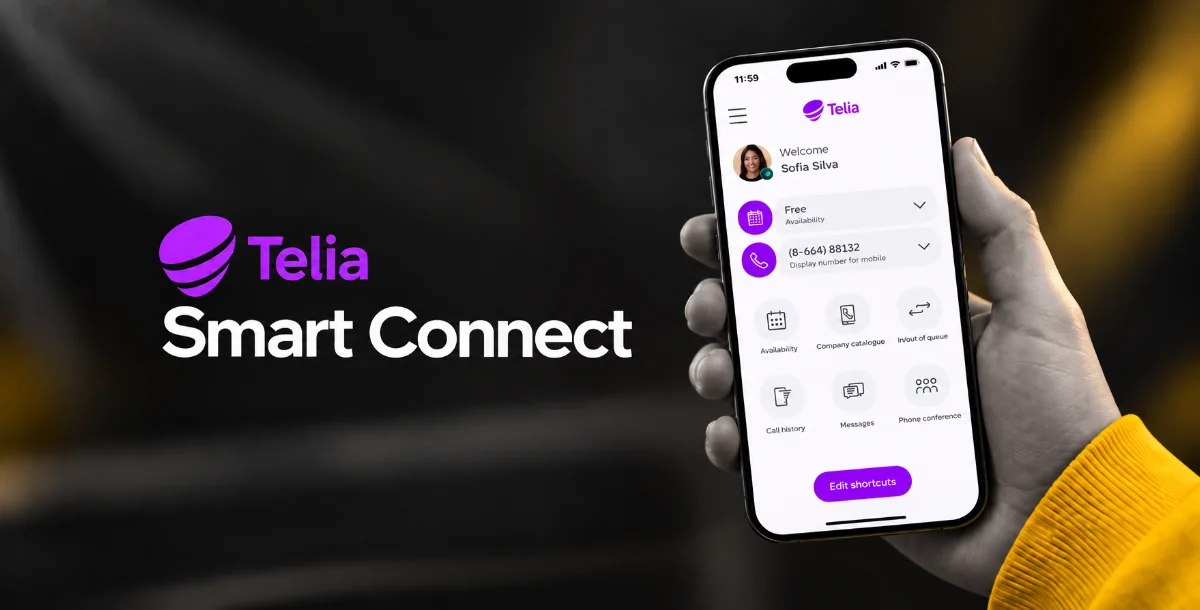 Telia Smart Connect – telefonväxlar för företag från Telia